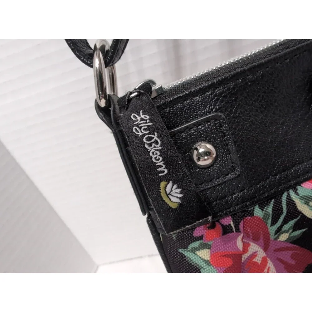 LILY BLOOM Crossbody Shoulder purse Romantic Rose Blossom small